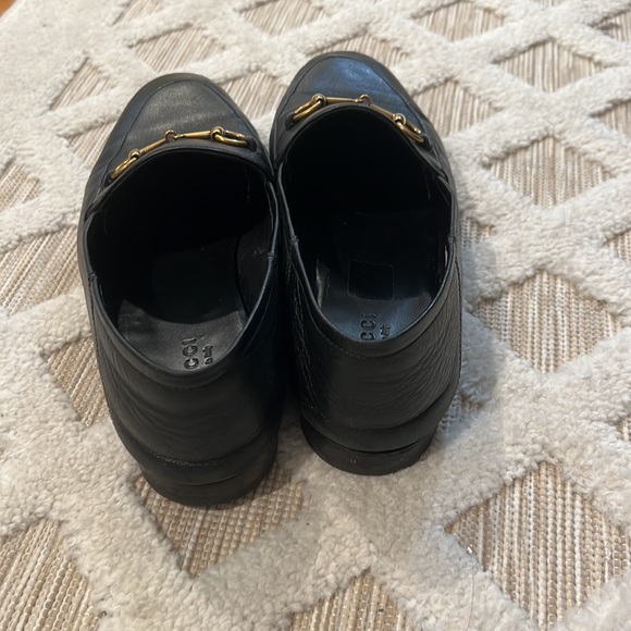 Authentic- Gucci Womans Brixton Collapsible Apron Toe Loafers - Picture 7 of 9